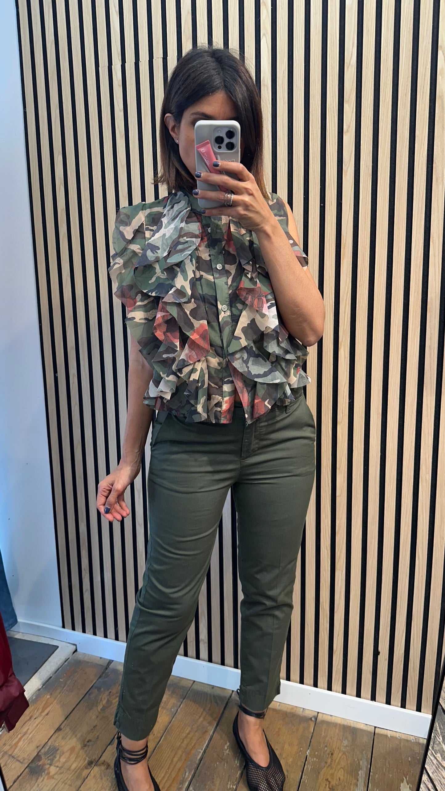 Camicia Froufrou