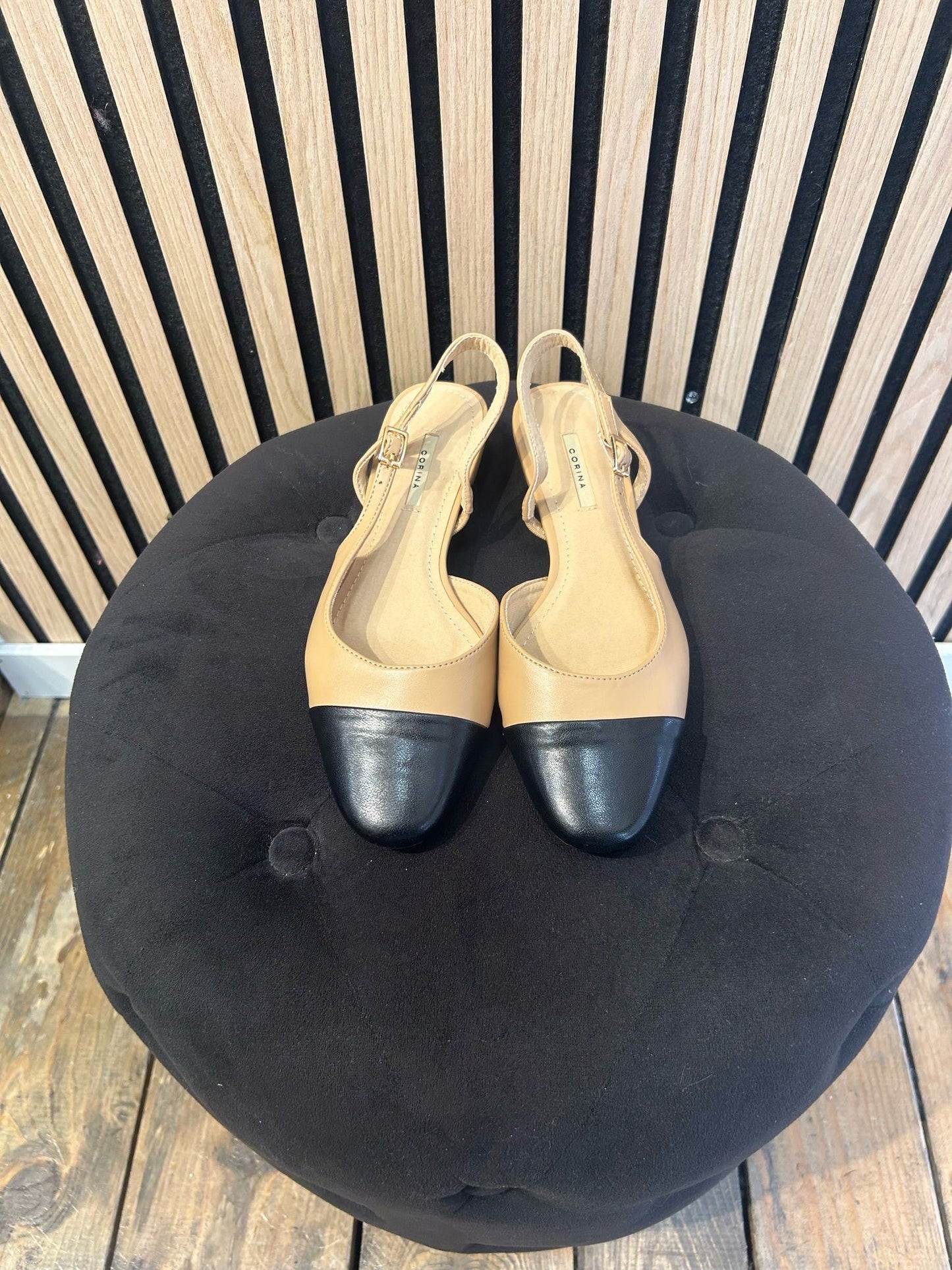 Slingback ballerina Chanellina