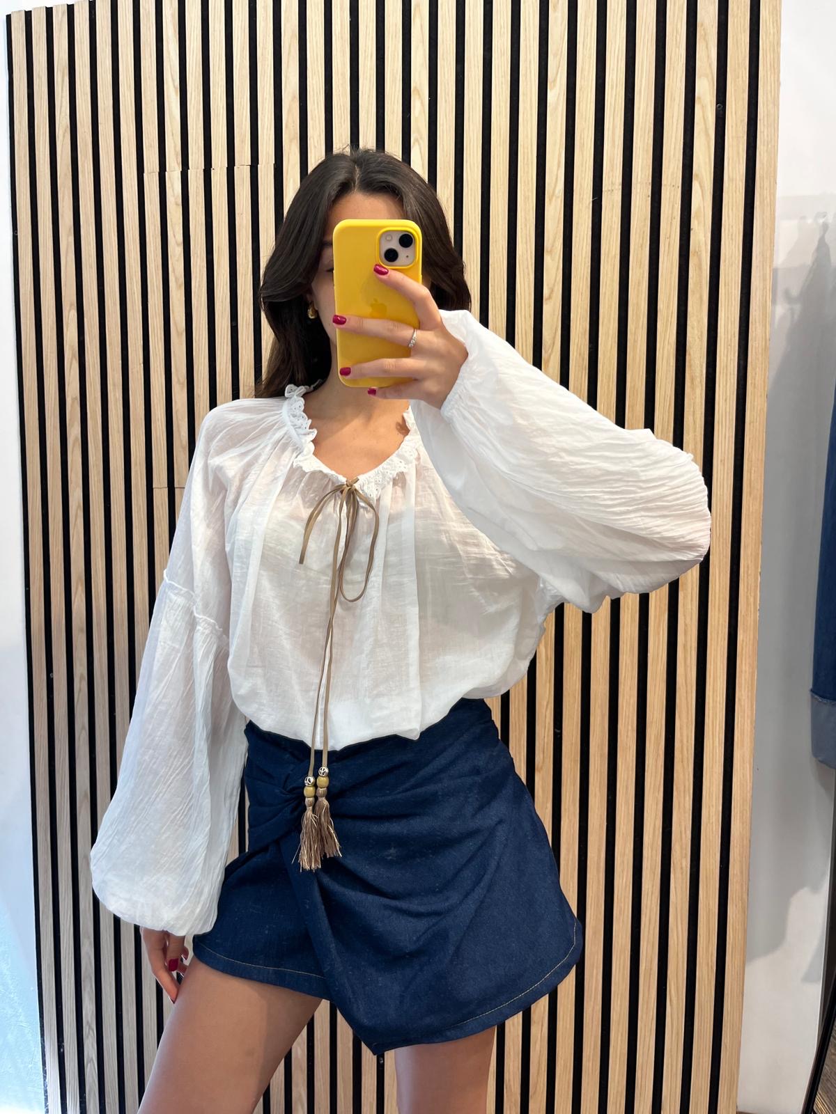Blusa in mussola