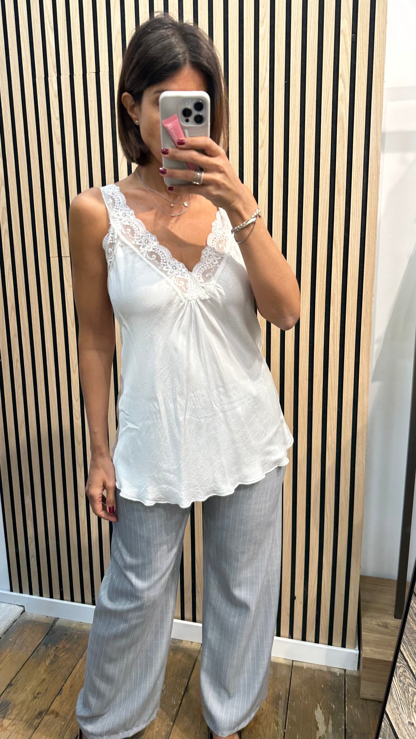 Top in Pizzo & Seta