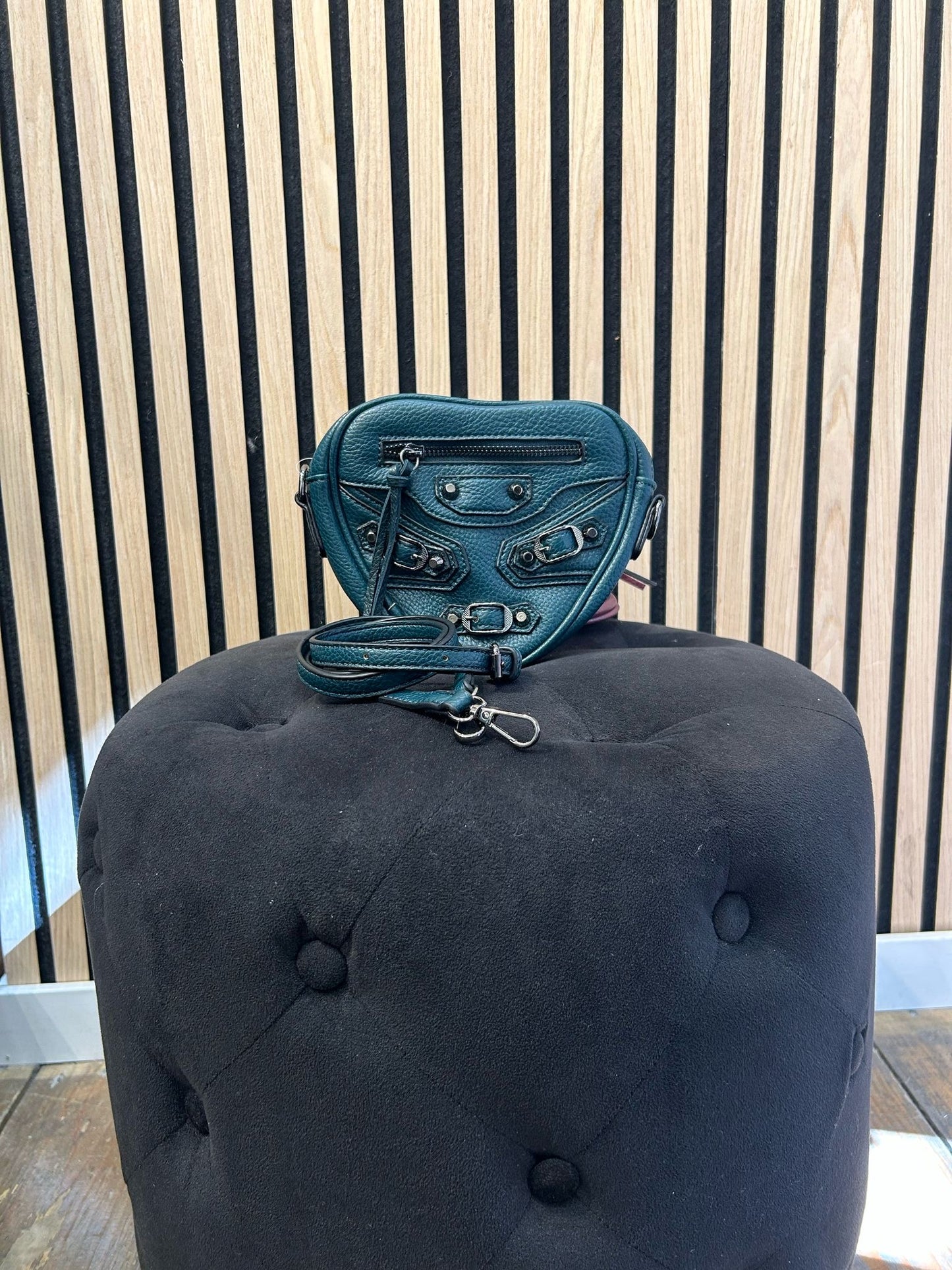 Borsa “Cagole Coeur” Mini - Verde