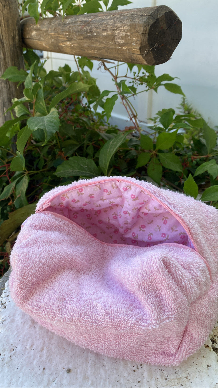 Teddy Pouch - Rosa piccola 🌸