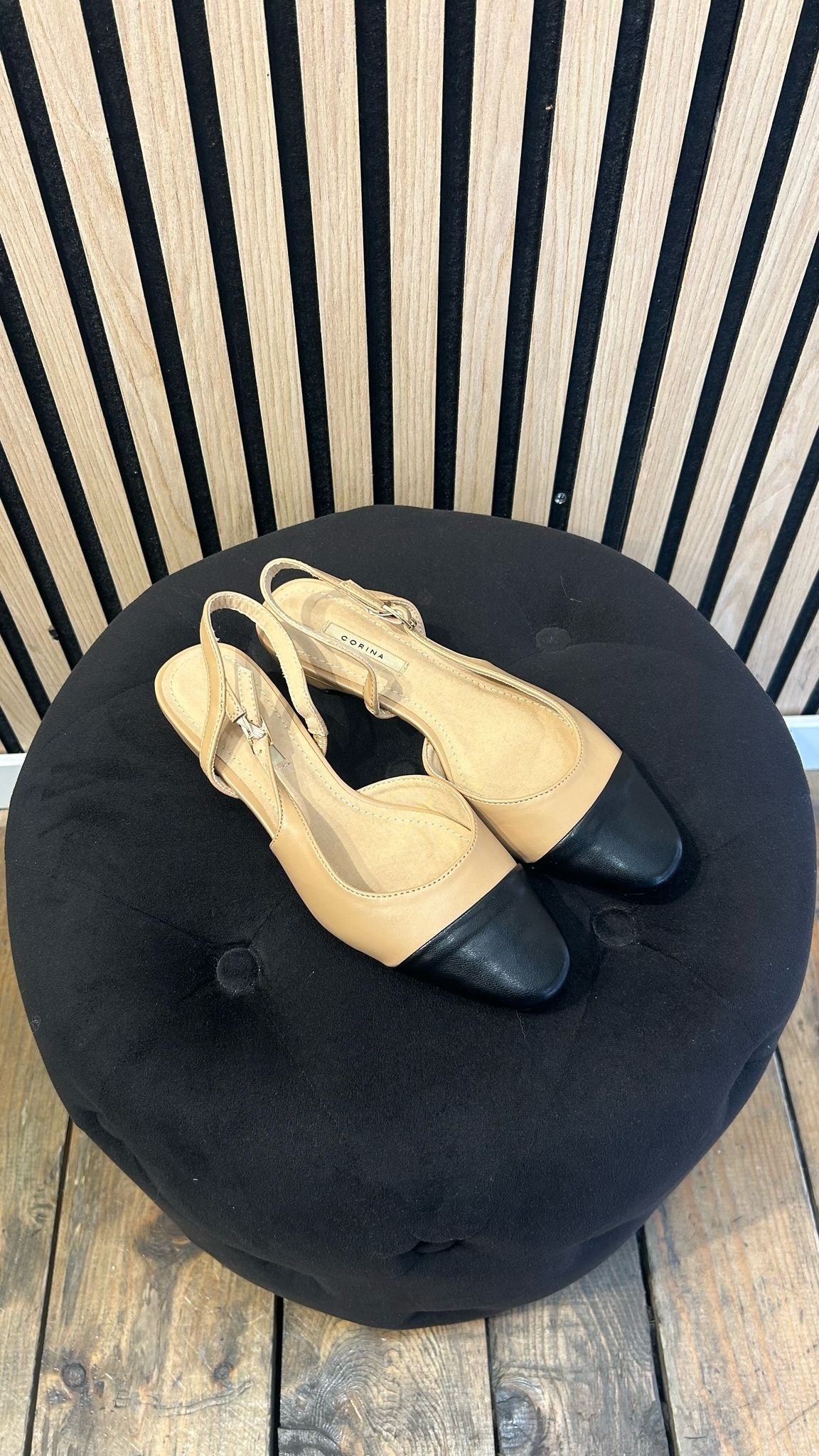 Slingback ballerina Chanellina