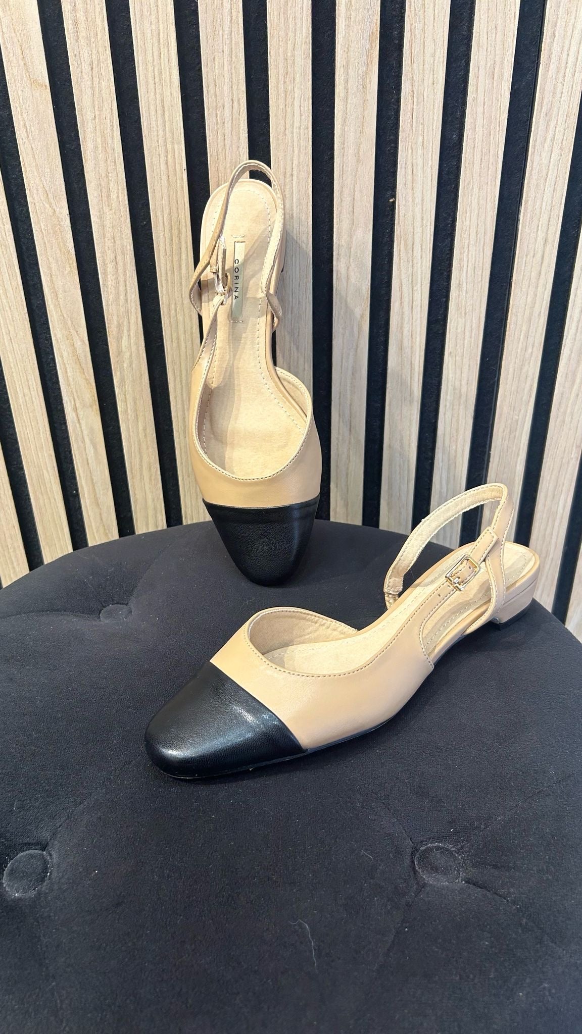 Slingback ballerina Chanellina