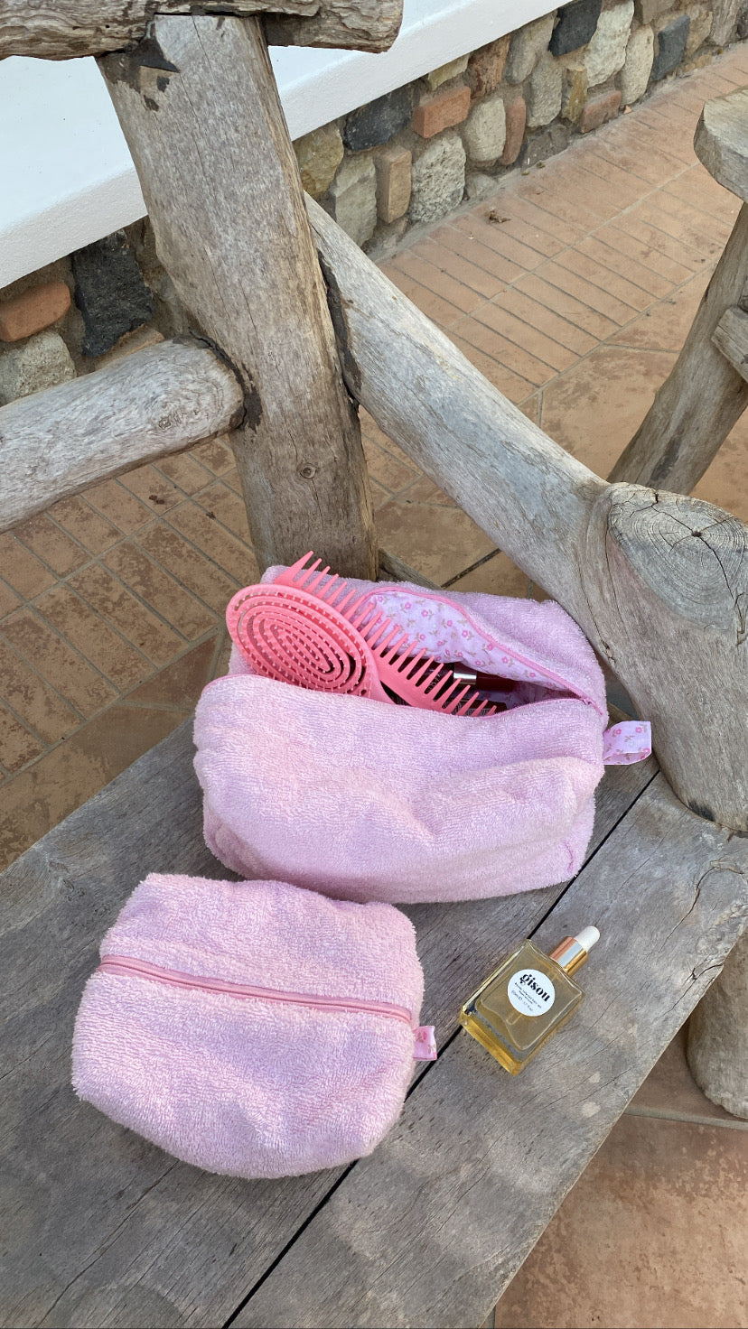 Teddy Pouch - Rosa piccola 🌸