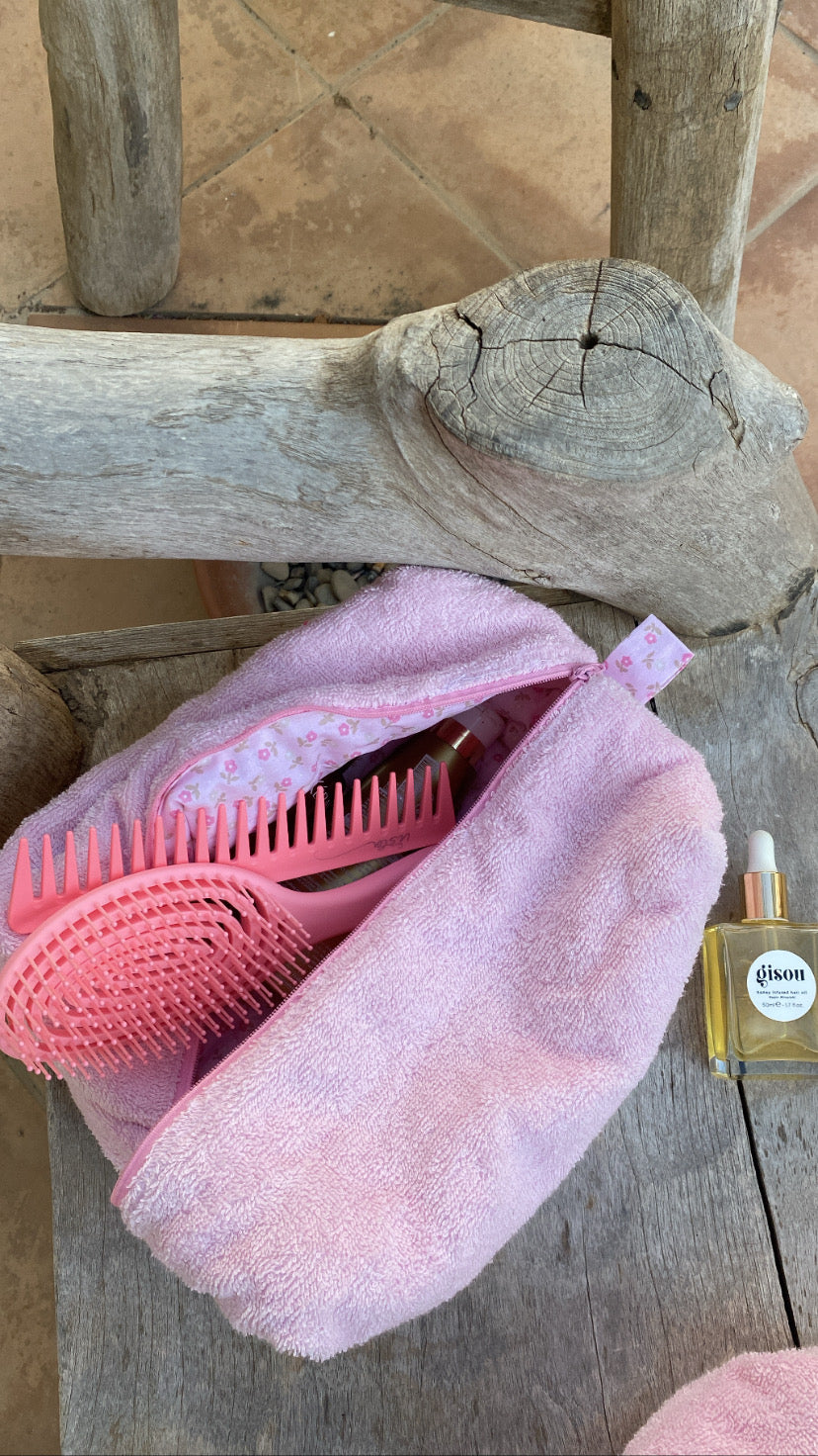 Teddy Pouch - Rosa piccola 🌸