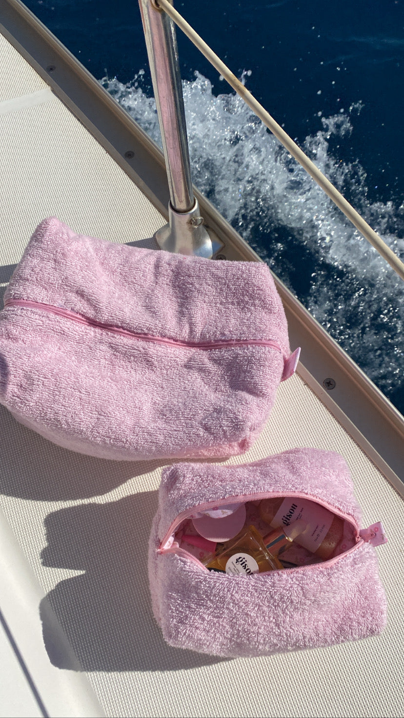 Teddy Pouch - Rosa piccola 🌸