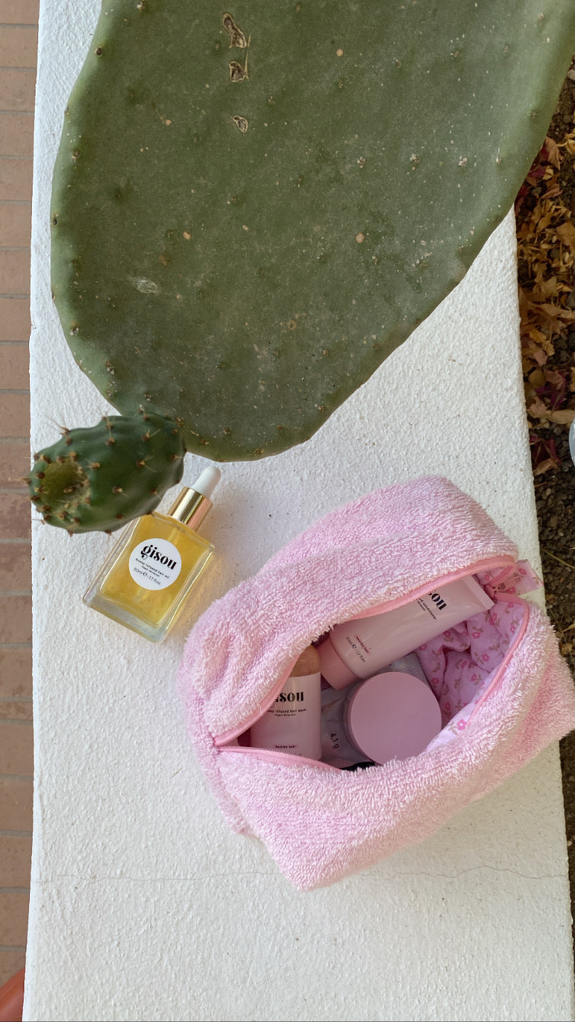 Teddy Pouch - Rosa piccola 🌸