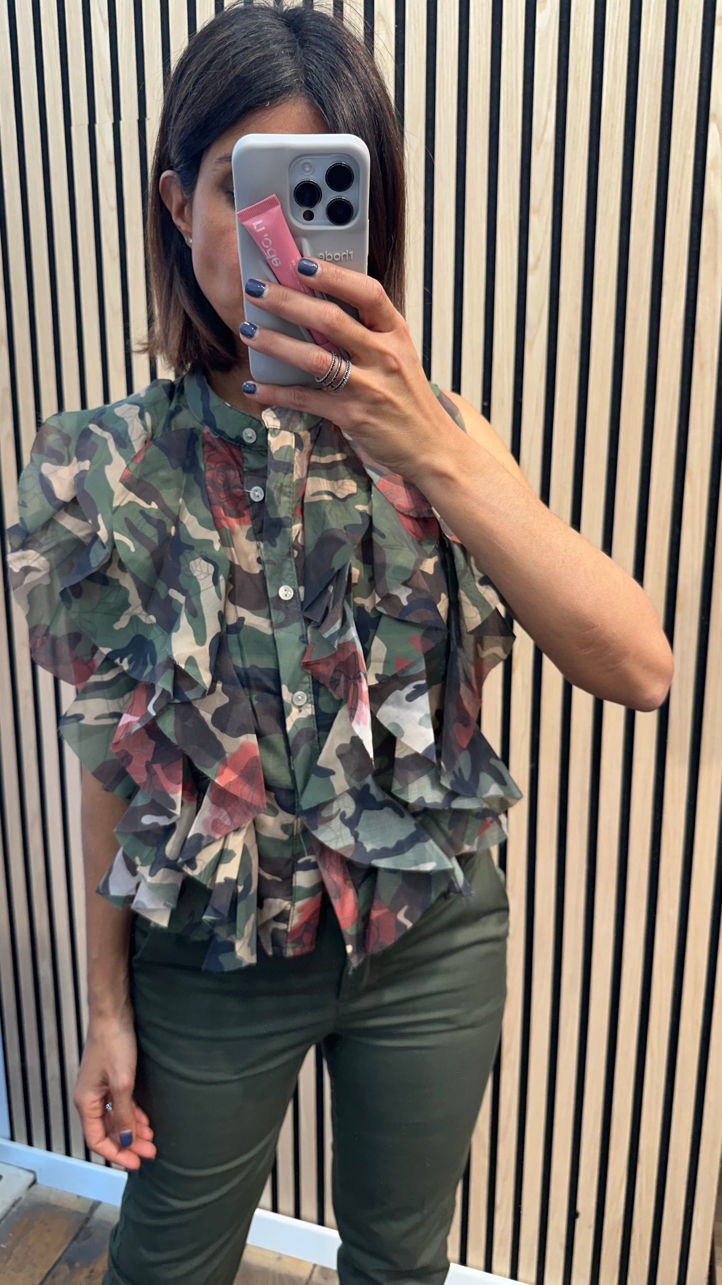 Camicia Froufrou