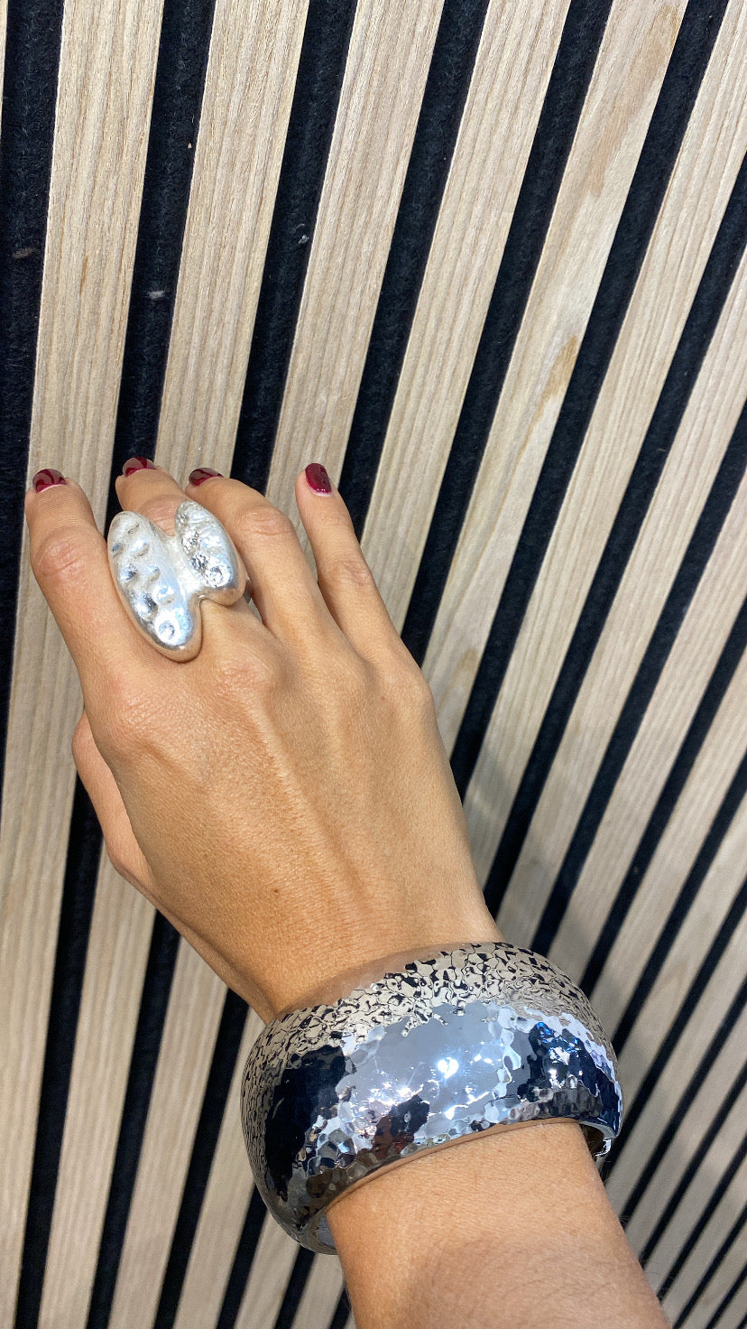 Bracciale rigido Argento