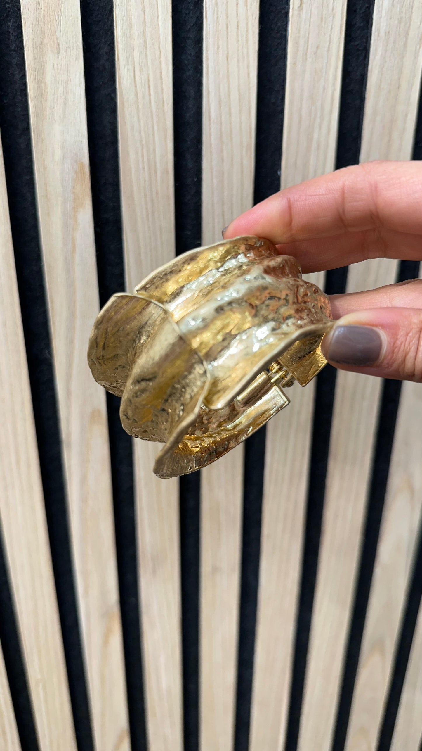 Bracciale clip lavorato