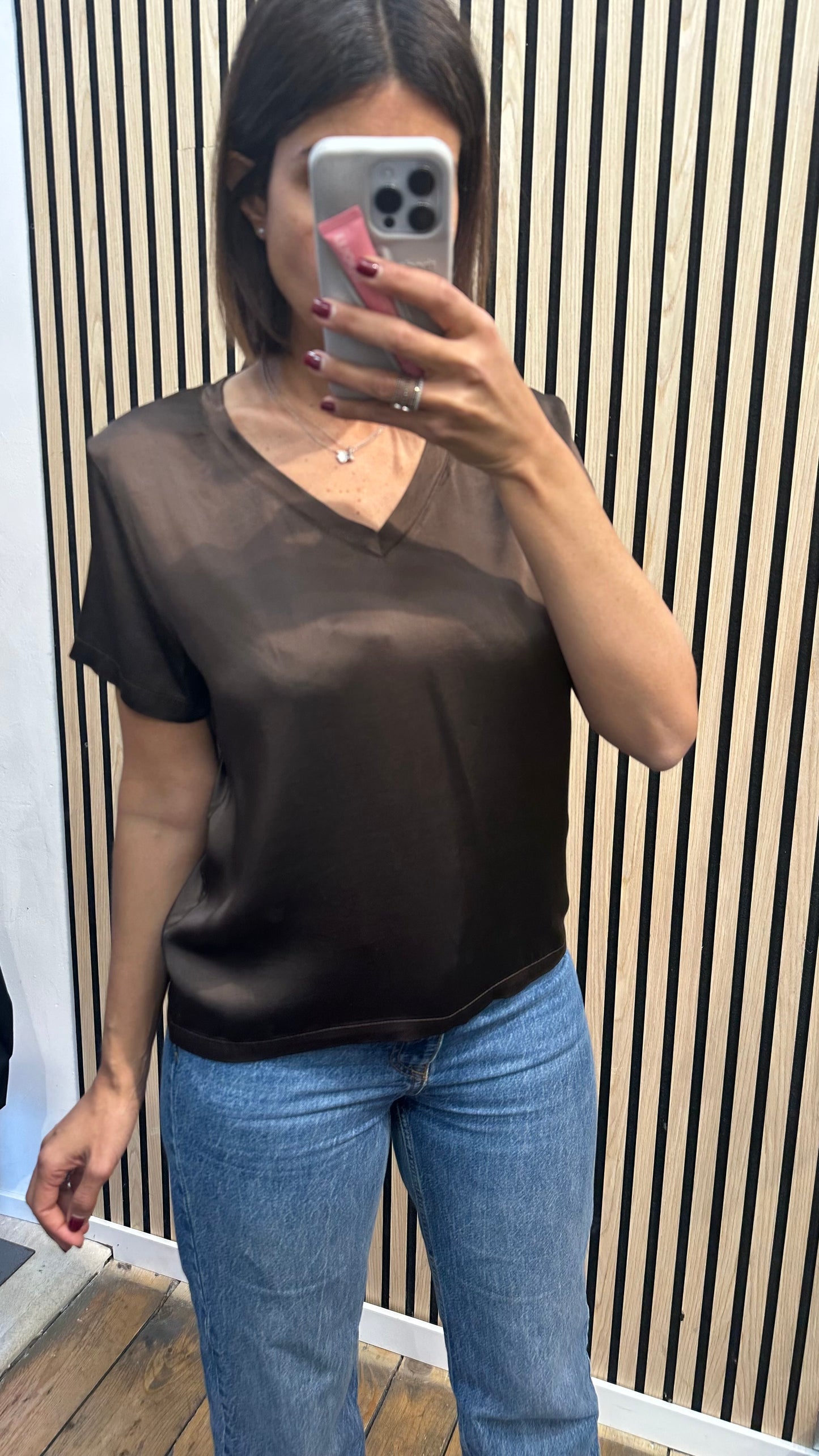 Blusa Antonella a V