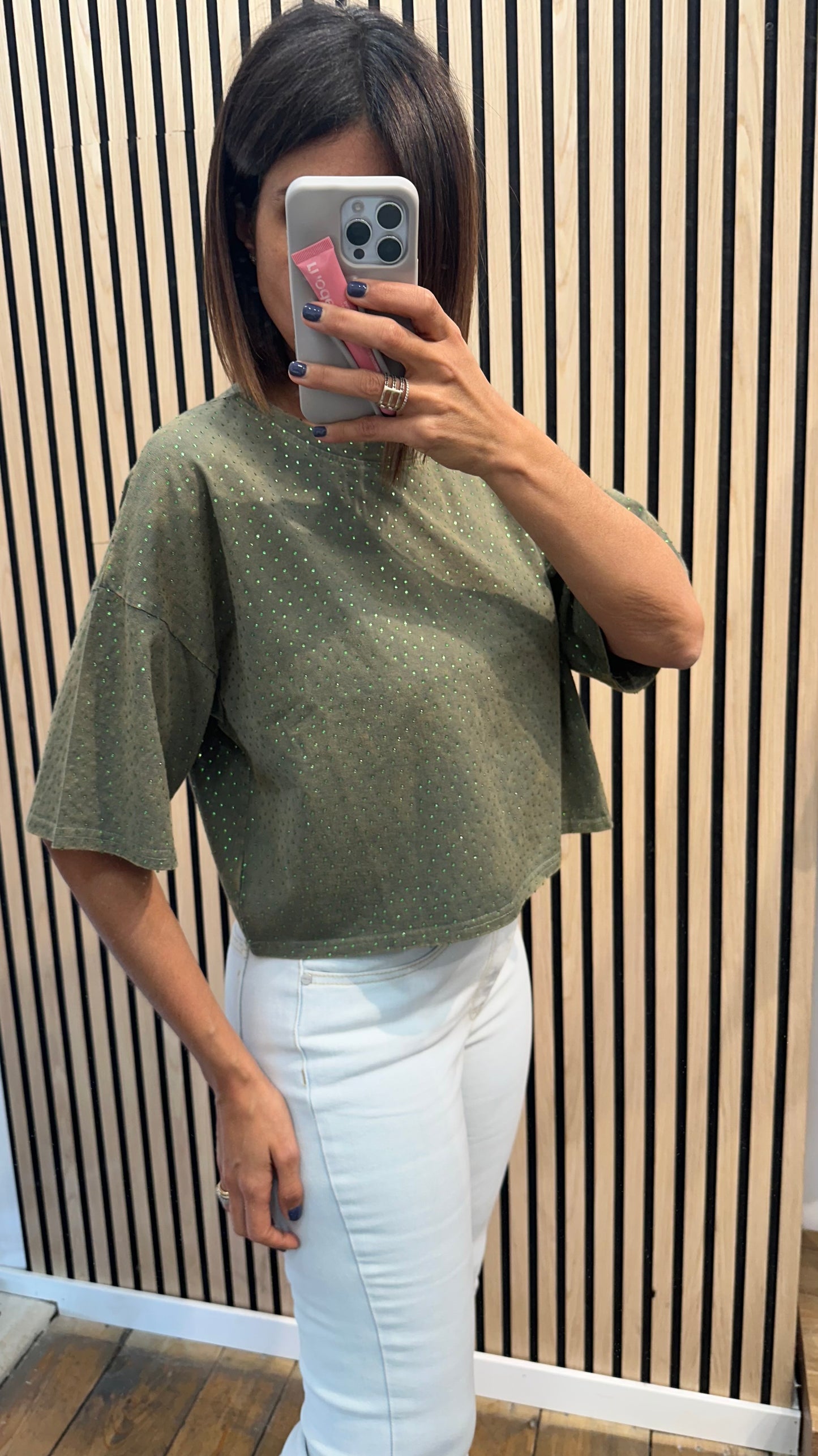 T-shirt Diva corta