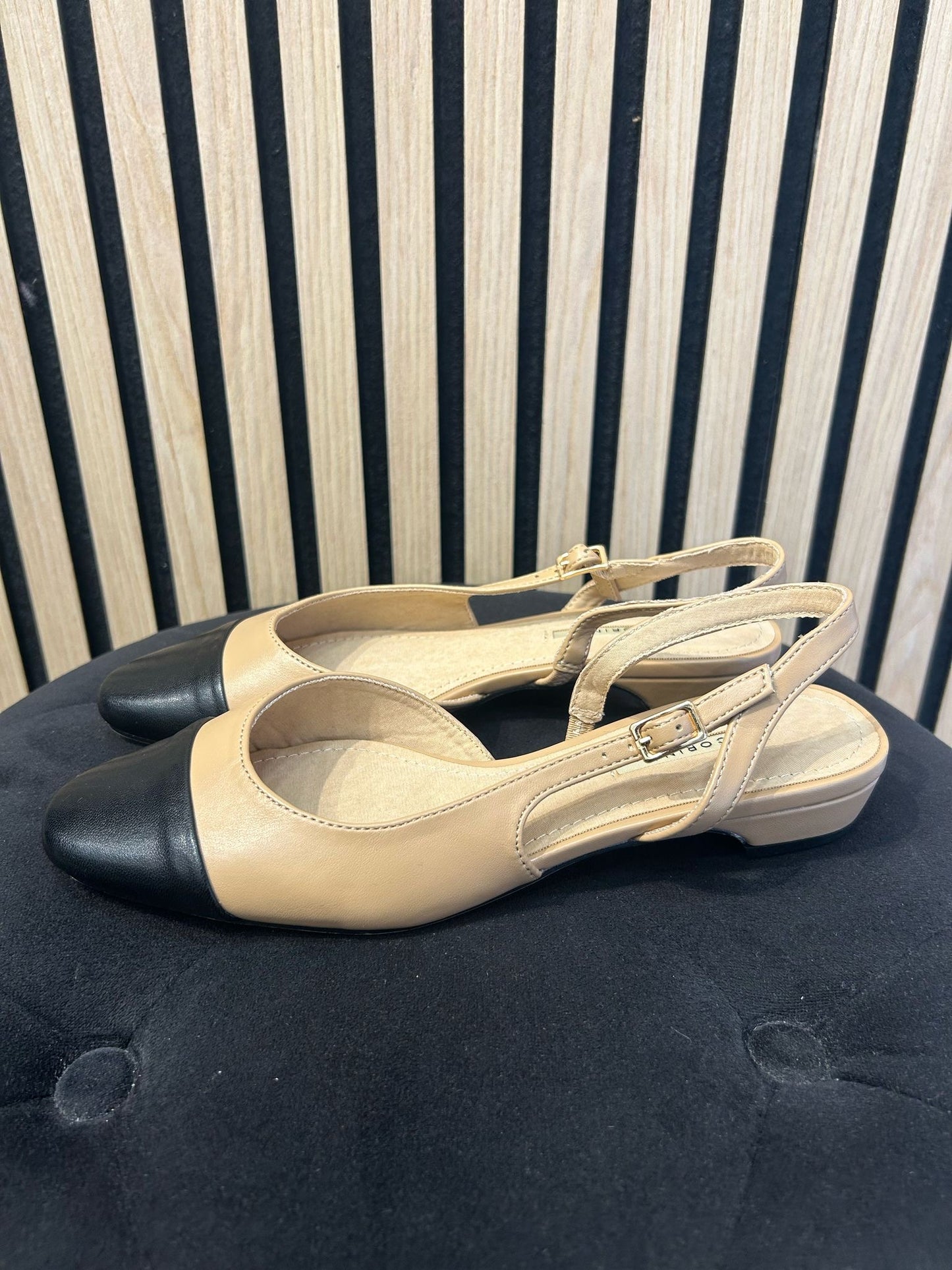 Slingback ballerina Chanellina