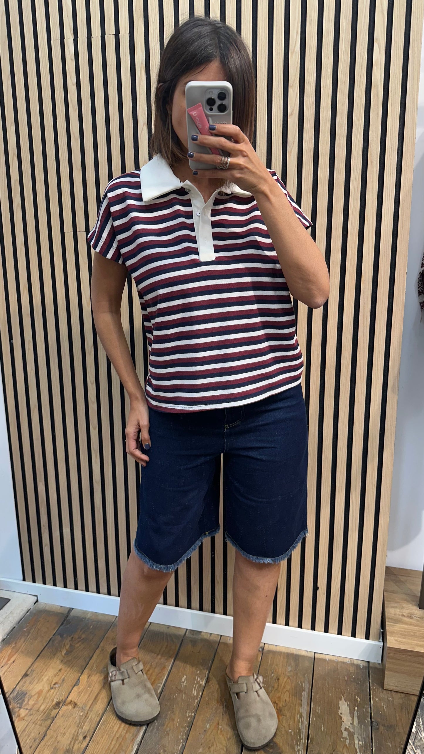 Bermuda Garb Jeans Brut