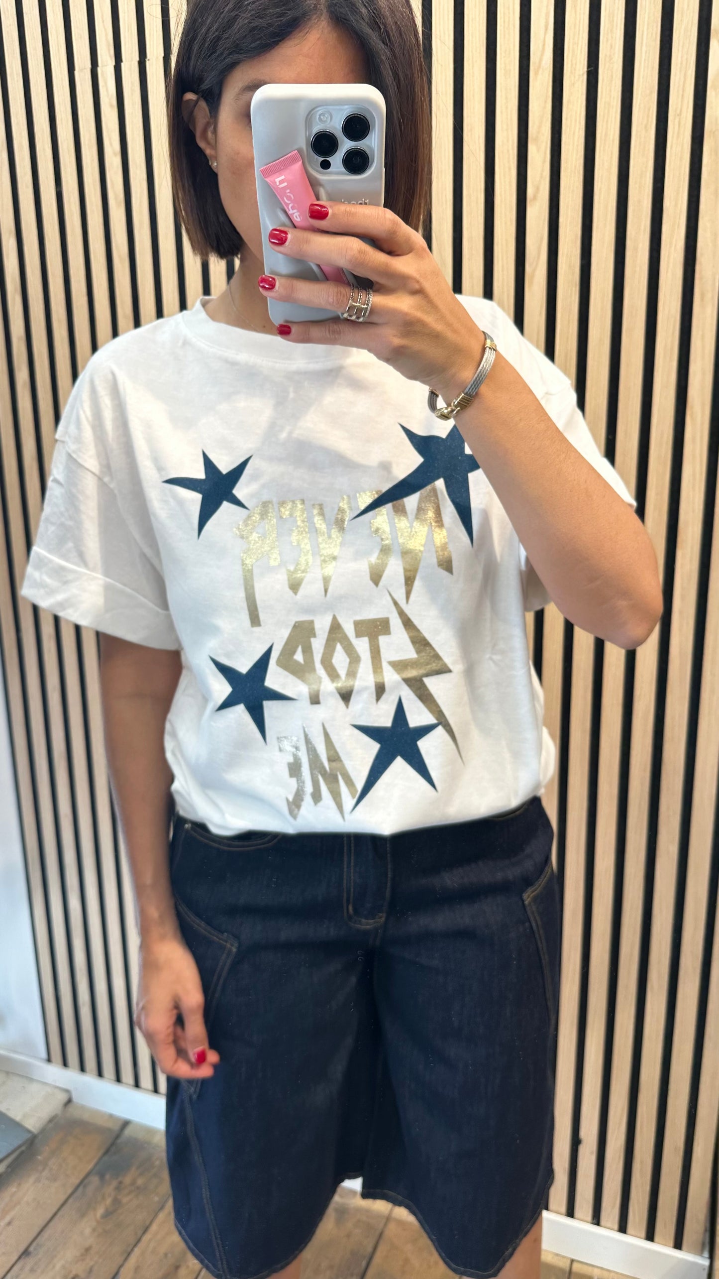 T-shirt Never Stop Me