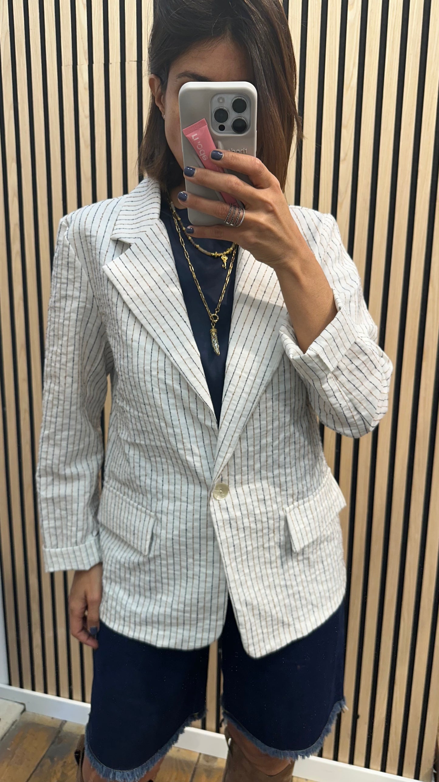 Blazer a righe