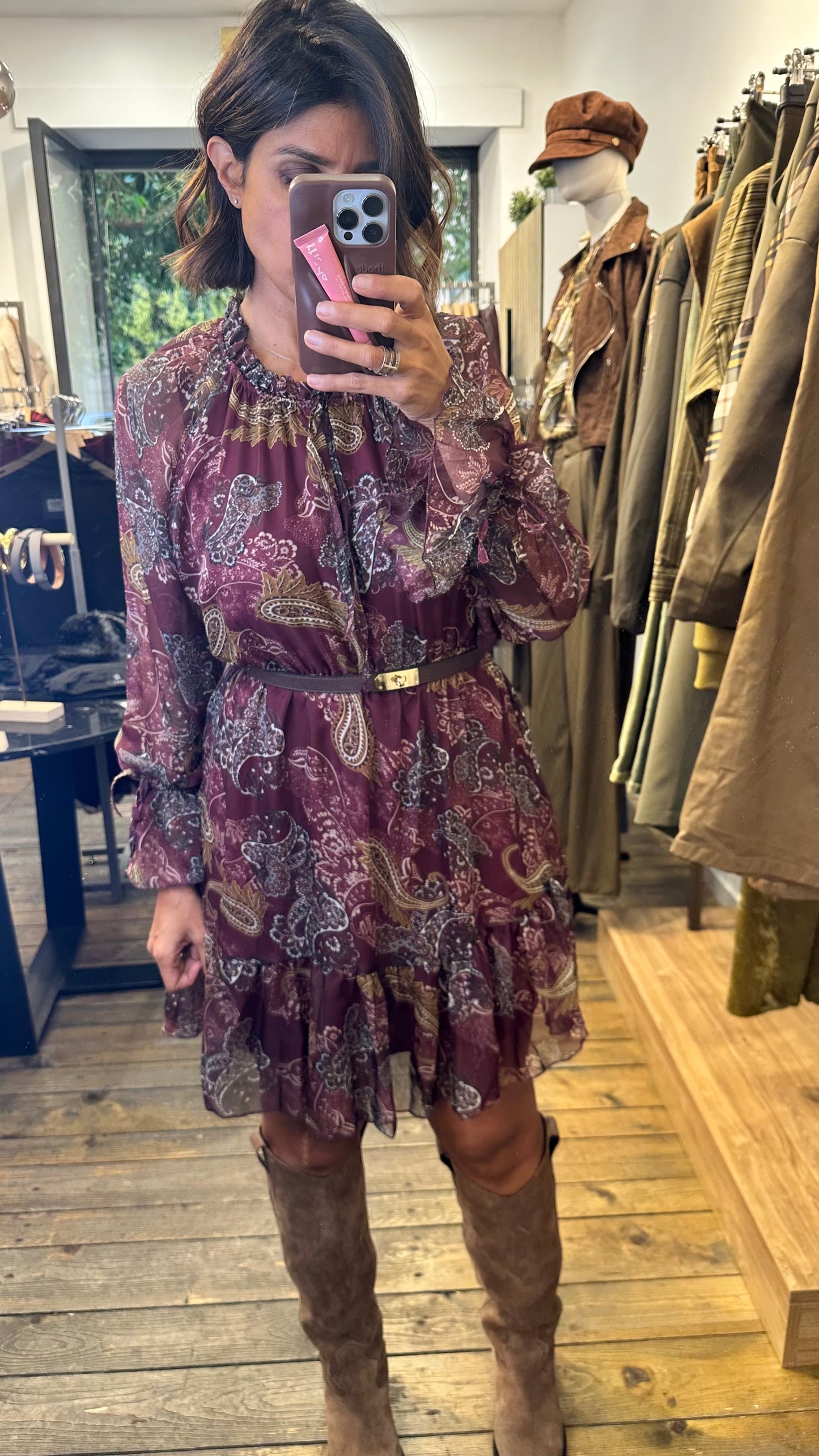 Abito stampa Cashmere