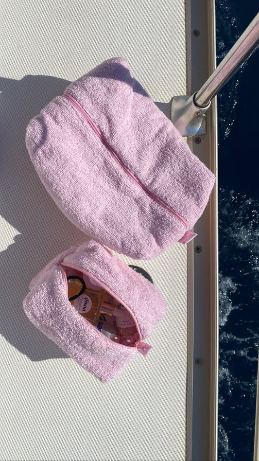 Teddy Pouch - Rosa piccola 🌸