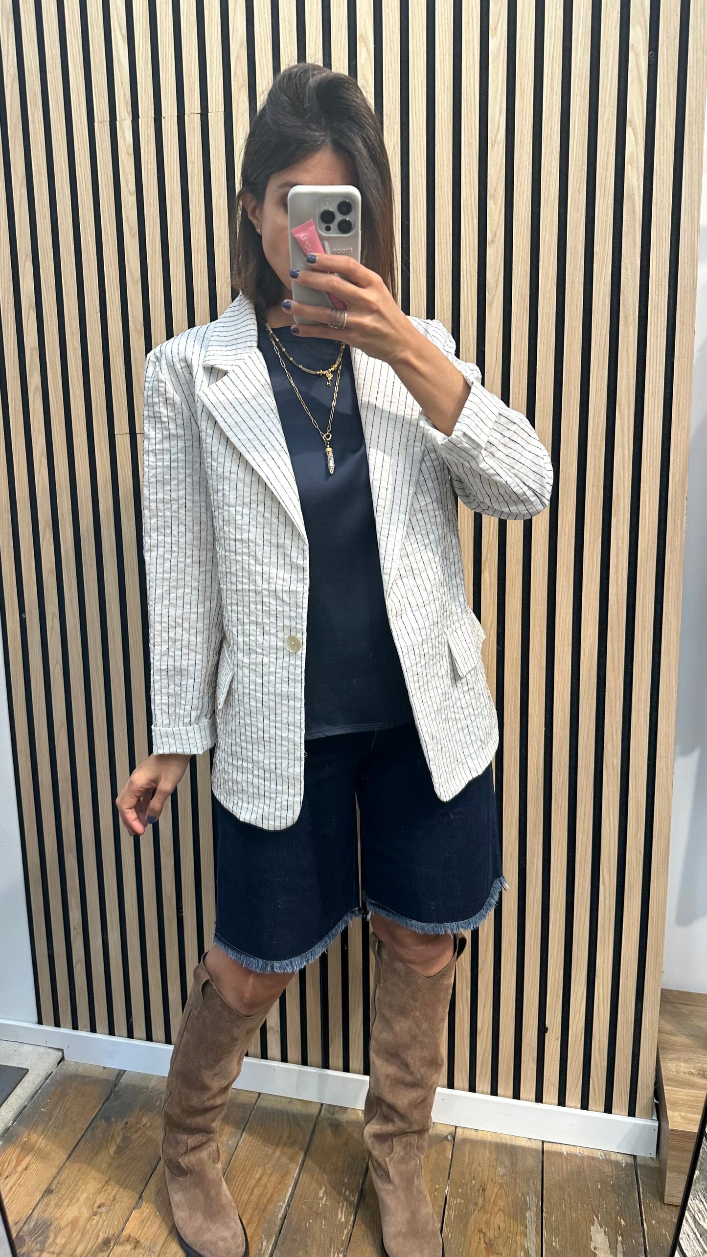 Blazer a righe