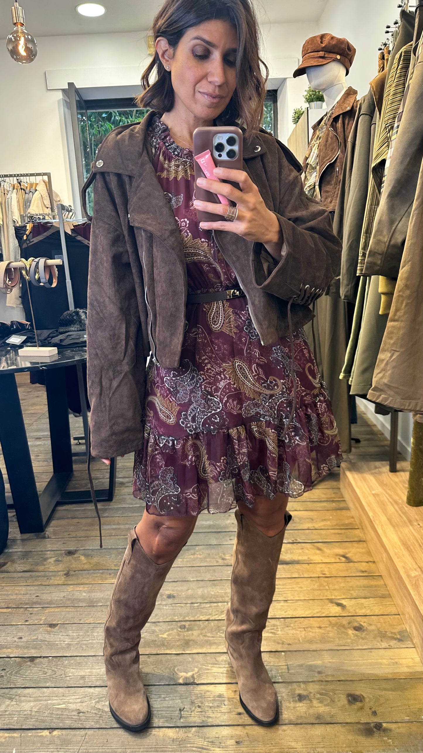 Abito stampa Cashmere