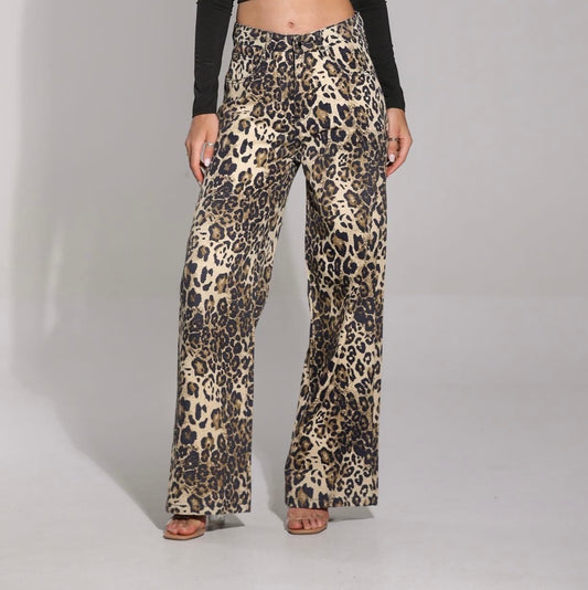 Jeans Manon -Animalier