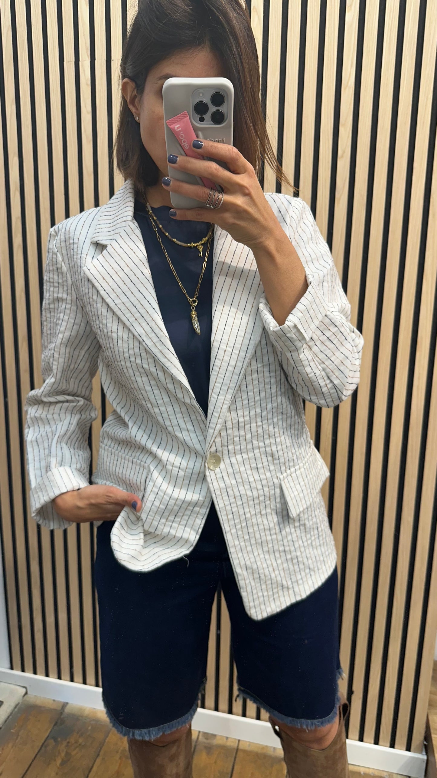 Blazer a righe