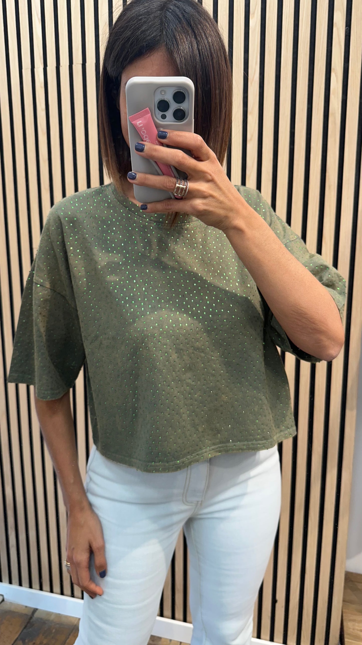 T-shirt Diva corta