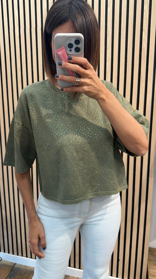 T-shirt Diva corta