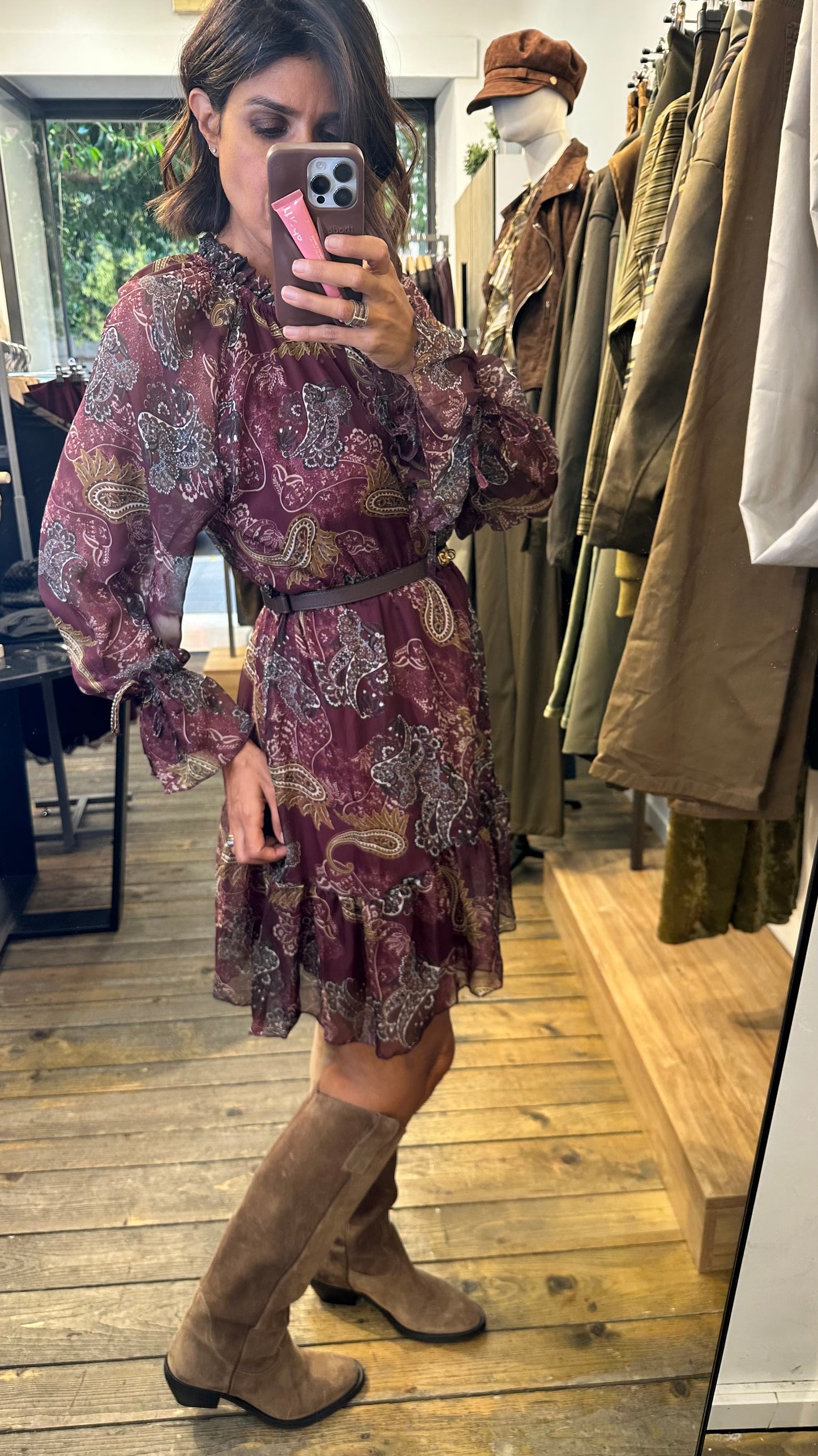 Abito stampa Cashmere