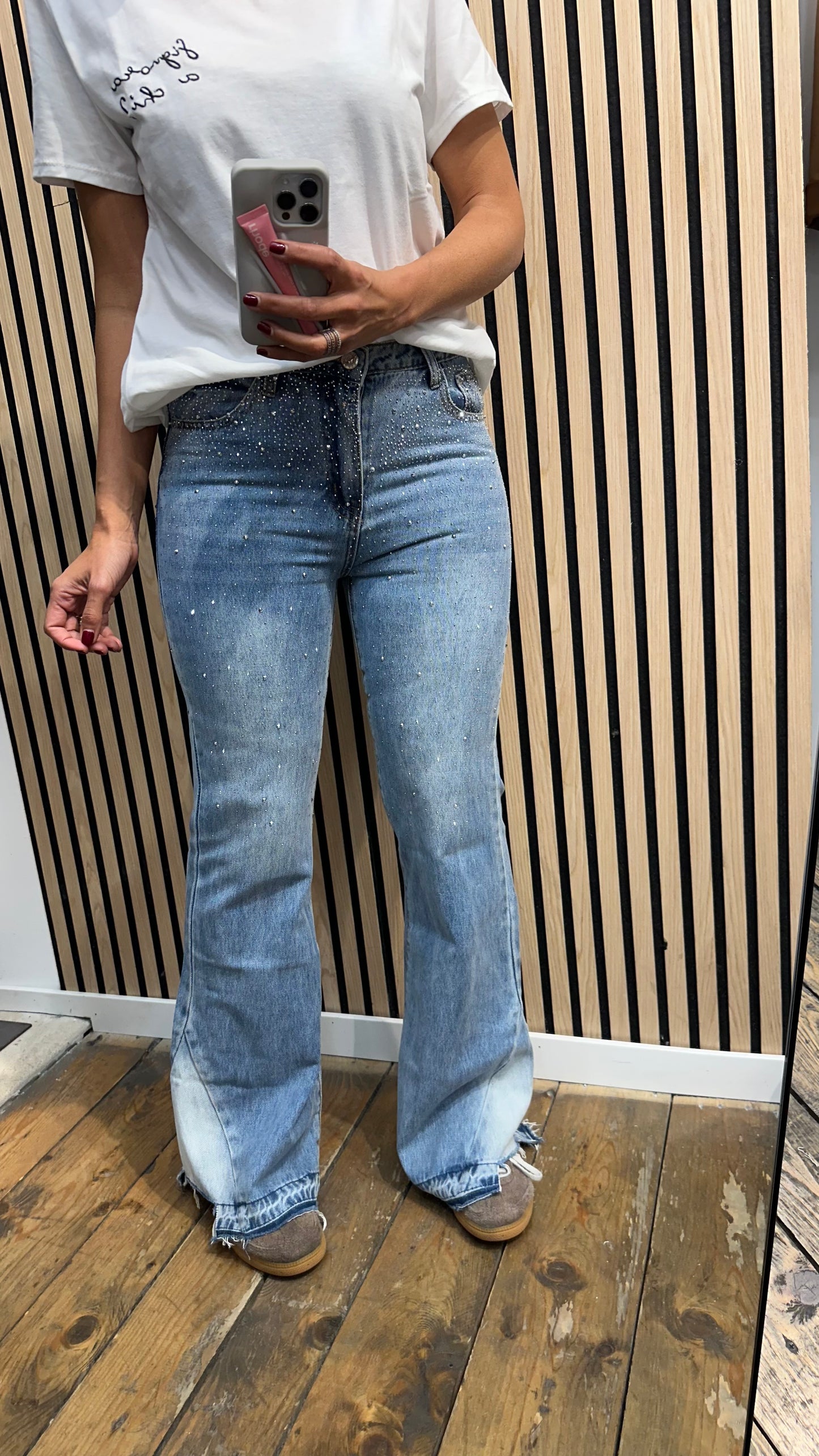 Jeans scampatano sparkling