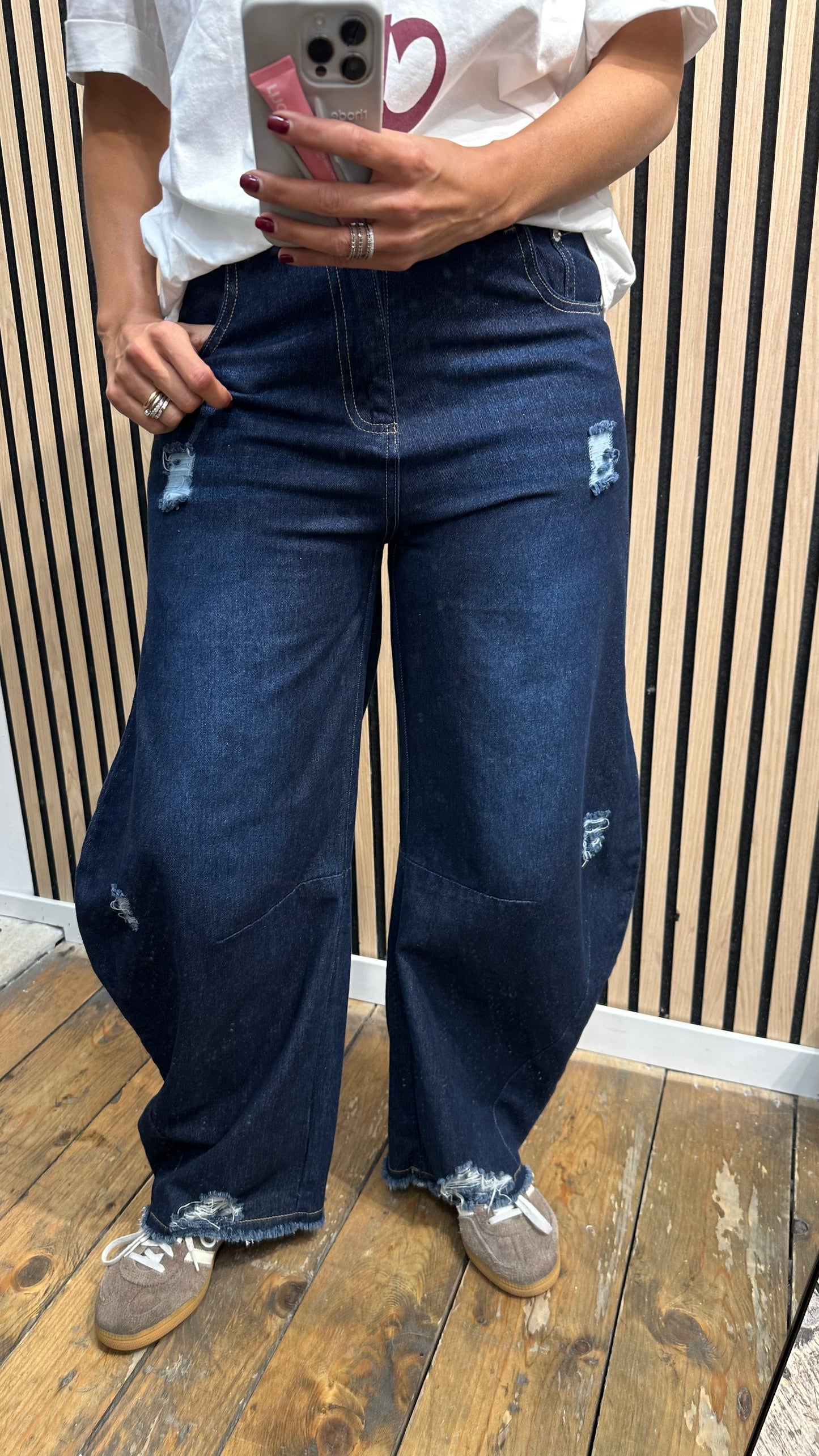 Jeans Ballon Brut