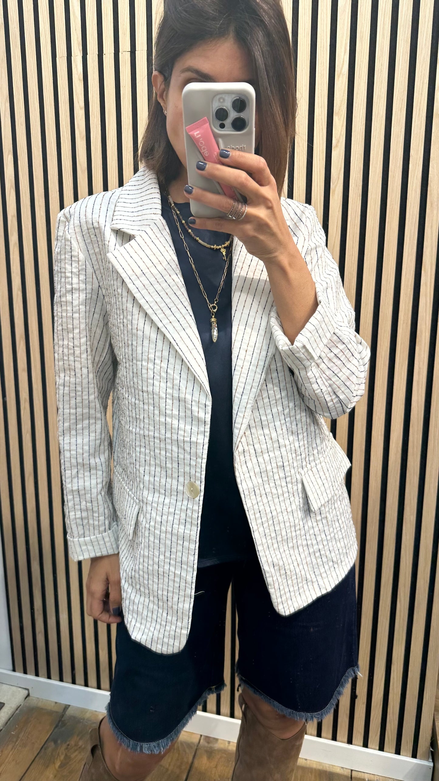 Blazer a righe