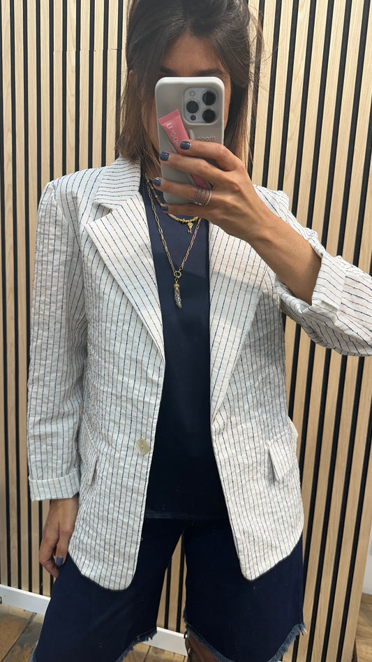 Blazer a righe