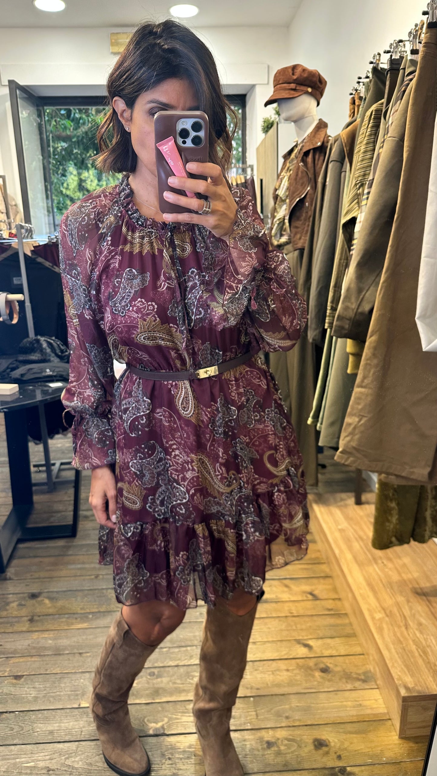 Abito stampa Cashmere