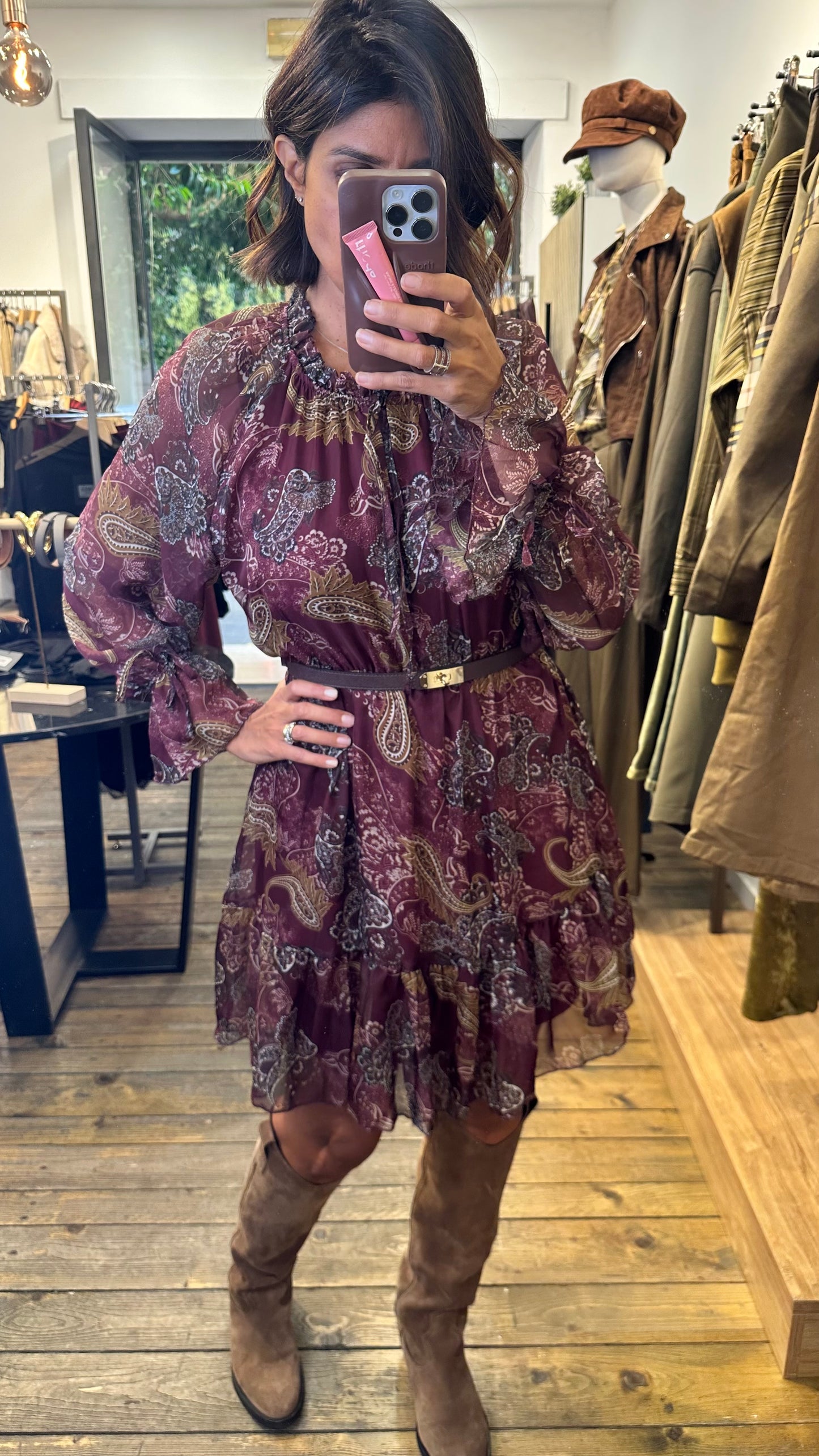 Abito stampa Cashmere